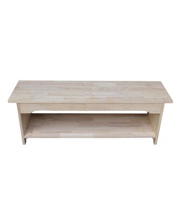 Brookstone Bench International Concepts Brookstone Bench -Costway Shop