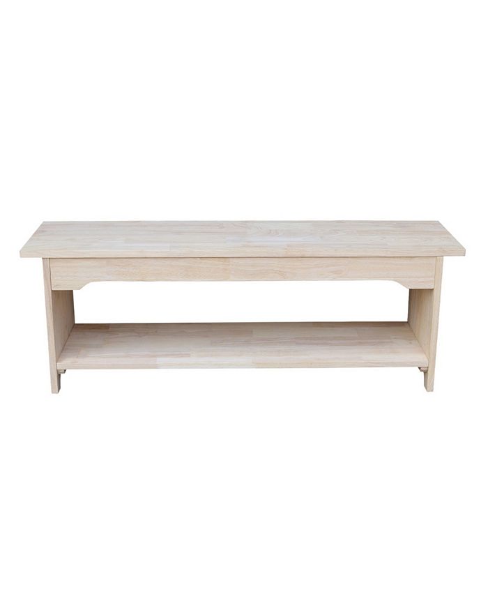 Brookstone Bench International Concepts Brookstone Bench -Costway Shop