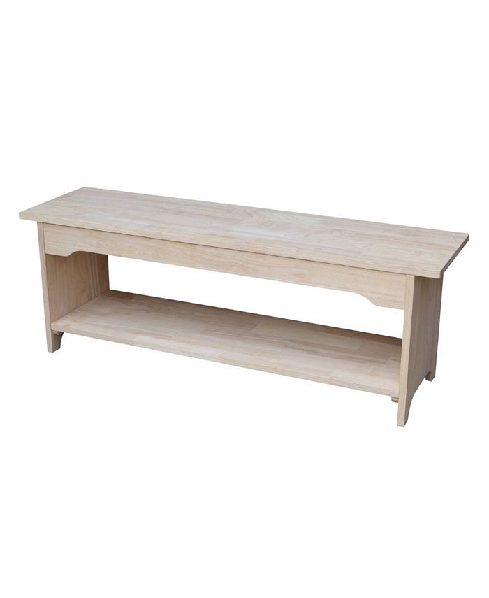 Brookstone Bench International Concepts Brookstone Bench -Costway Shop