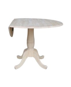 International Concepts 42 Round Dual Drop Leaf Pedestal Table 5 International Concepts 42 Round Dual Drop Leaf Pedestal Table -Costway Shop 16920305 fpx