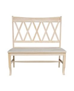 International Concepts Double X-Back Bench 14 International Concepts Double X-Back Bench -Costway Shop 16920443 fpx