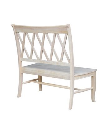 International Concepts Double X-Back Bench 8 International Concepts Double X-Back Bench - Image 6