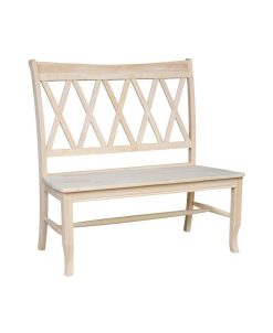 International Concepts Double X-Back Bench