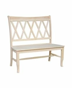 International Concepts Double X-Back Bench