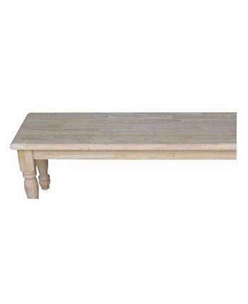 Farmhouse Bench International Concepts Farmhouse Bench -Costway Shop