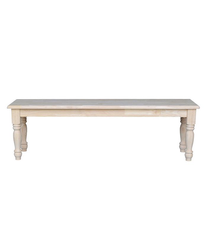 Farmhouse Bench International Concepts Farmhouse Bench -Costway Shop