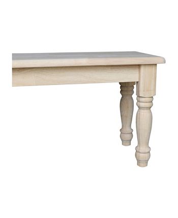 Farmhouse Bench International Concepts Farmhouse Bench -Costway Shop