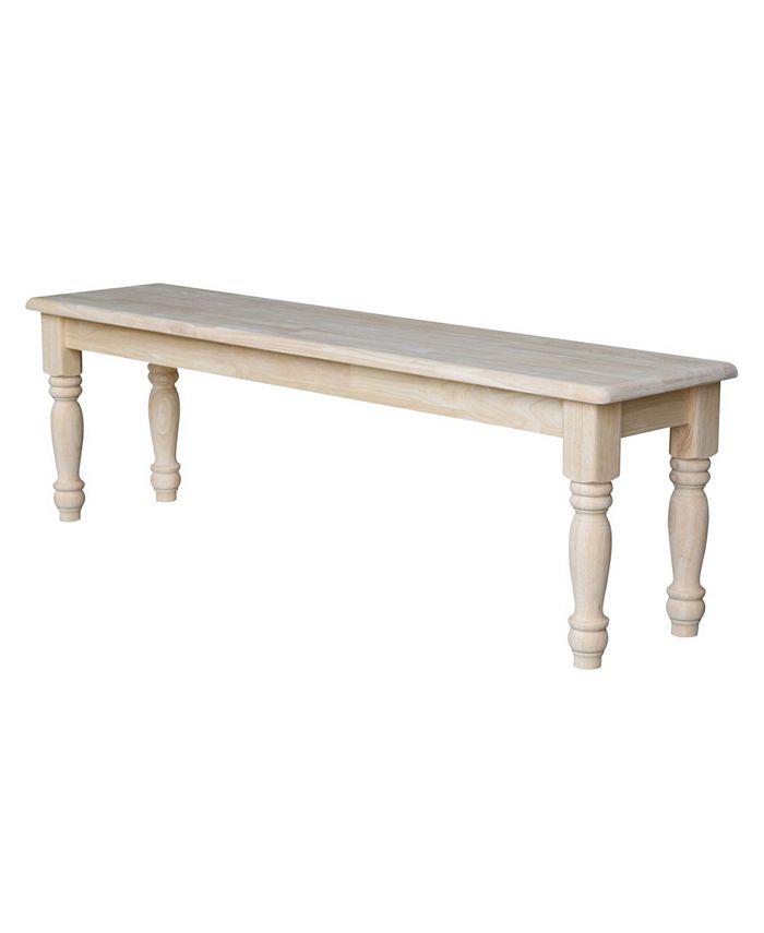 Farmhouse Bench International Concepts Farmhouse Bench -Costway Shop