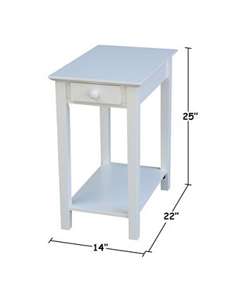 International Concepts Narrow End Table 9 International Concepts Narrow End Table - Image 7