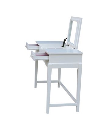 Vanity Table International Concepts Vanity Table -Costway Shop