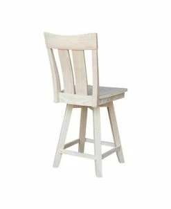 International Concepts Ava Counter Height Stool With Swivel And Auto Return -Costway Shop 16921288 fpx