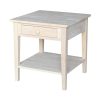 International Concepts Spencer End Table -Costway Shop 16921485 fpx