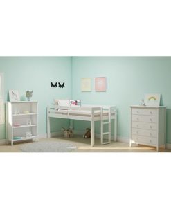 Alaterre Furniture Jasper Twin Wood Junior Loft Bed -Costway Shop 16977113 fpx