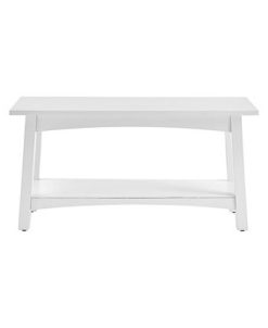 Alaterre Furniture Craftsbury Wood Entryway Bench -Costway Shop 16981863 fpx