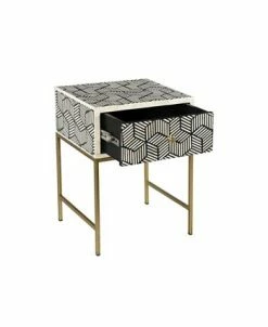 TOV Furniture Bone-Inlay Side Table 13 TOV Furniture Bone-Inlay Side Table -Costway Shop 17041760 fpx