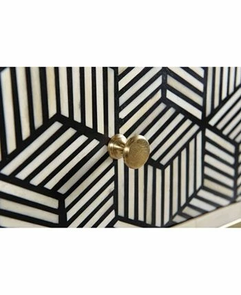 TOV Furniture Bone-Inlay Side Table 7 TOV Furniture Bone-Inlay Side Table - Image 5