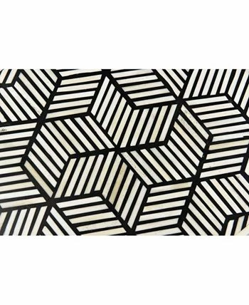 TOV Furniture Bone-Inlay Side Table 8 TOV Furniture Bone-Inlay Side Table - Image 6