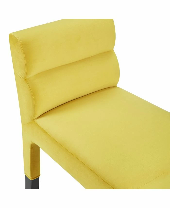 TOV Furniture Aylor Velvet Barstool 6 TOV Furniture Aylor Velvet Barstool - Image 4