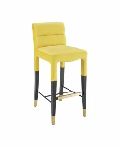 TOV Furniture Aylor Velvet Barstool 