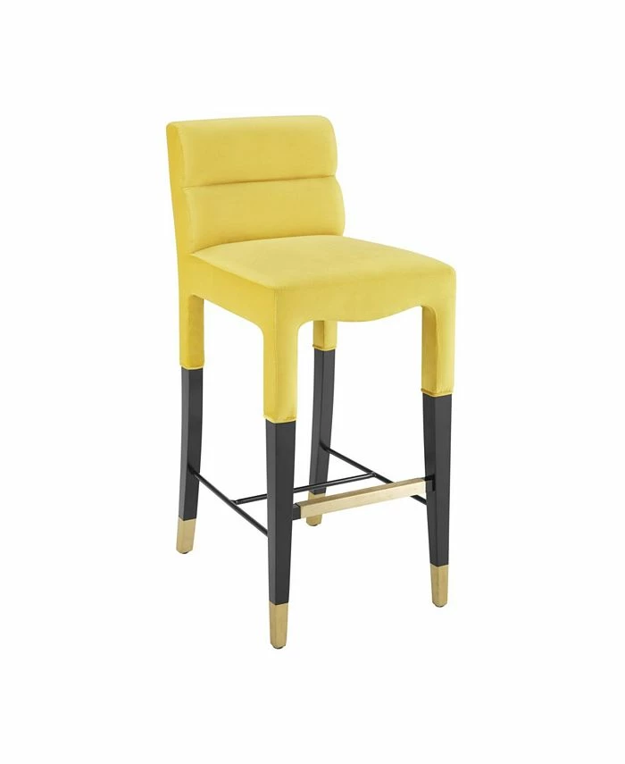 TOV Furniture Aylor Velvet Barstool 3 TOV Furniture Aylor Velvet Barstool
