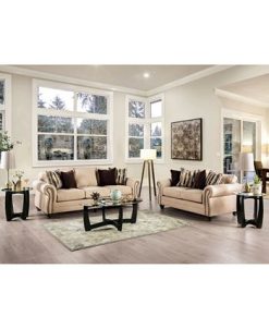 Furniture Of America Sillman Upholstered Loveseat 9 Furniture Of America Sillman Upholstered Loveseat -Costway Shop 17111882 fpx