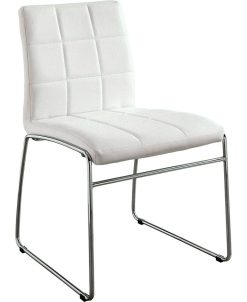 Furniture Of America Poipen Tufted Dining Chair (Set Of 2)