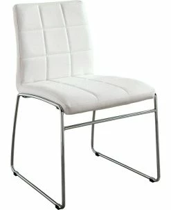 Furniture Of America Poipen Tufted Dining Chair (Set Of 2)