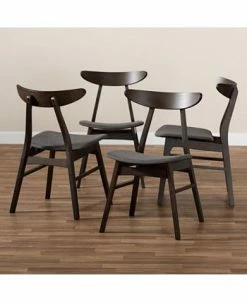 Furniture Britte Modern Upholstered 4 Piece Dining Chair Set -Costway Shop 17154496 fpx
