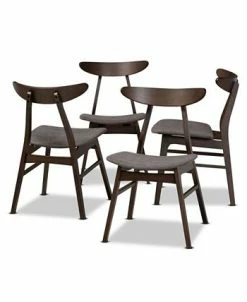 Furniture Britte Modern Upholstered 4 Piece Dining Chair Set -Costway Shop 17154500 fpx
