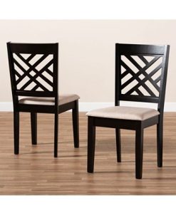 Furniture Caron Transitional 2 Piece Dining Chair Set With Seat -Costway Shop 17155003 fpx