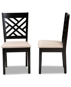 Furniture Caron Transitional 2 Piece Dining Chair Set With Seat -Costway Shop 17155006 fpx