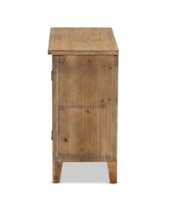 Furniture Clement Rustic Transitional 2 Door Spindle Accent Storage Cabinet -Costway Shop 17155721 fpx