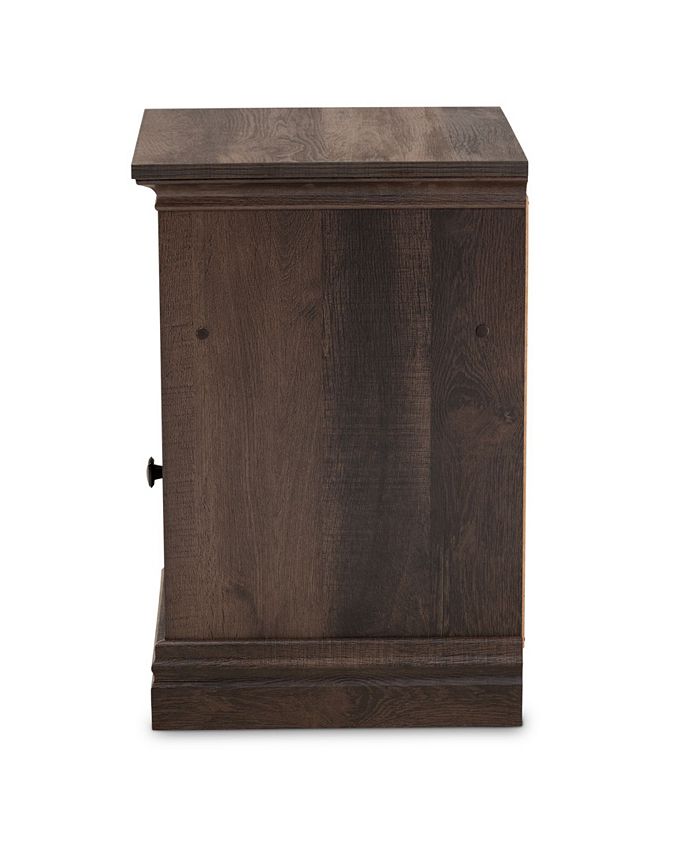 Furniture Nolan Traditional 1 Drawer Nightstand 6 Furniture Nolan Traditional 1 Drawer Nightstand - Image 4