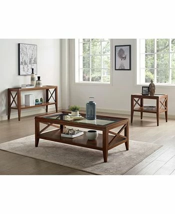Furniture Of America Mabel Open Shelf Sofa Table 8 Furniture Of America Mabel Open Shelf Sofa Table - Image 6