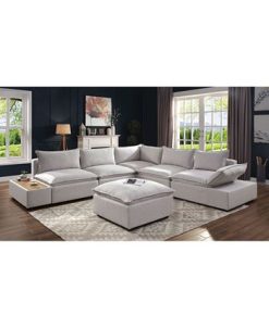 Furniture Of America Sawmill Upholstered Chair -Costway Shop 17279103 fpx