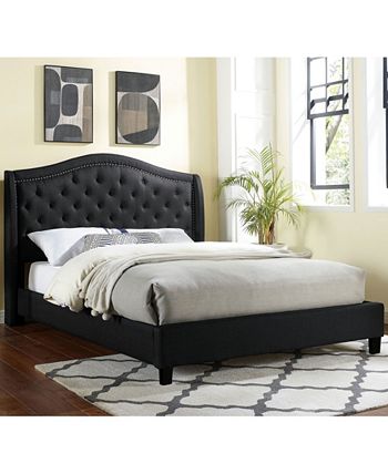 Bantris Full Bed With Headboard Furniture Of America Bantris Full Bed With Headboard -Costway Shop