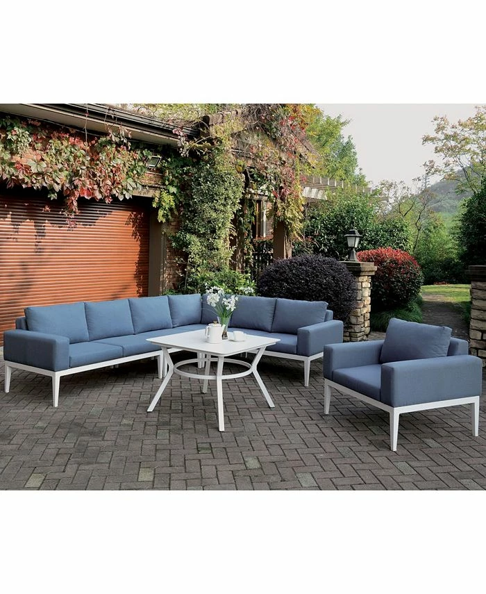 Furniture Of America Sitgreaves Square Patio Table 6 Furniture Of America Sitgreaves Square Patio Table - Image 4