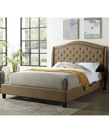Bantris Full Bed With Headboard Furniture Of America Bantris Full Bed With Headboard -Costway Shop