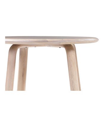 alibu Round Oak Dining Table Moe's Home Collection Alibu Round Oak Dining Table -Costway Shop