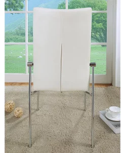 Furniture Of America Brense Upholstered Dining Chair, Set Of 2 -Costway Shop 17829430 fpx