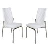 Furniture Of America Brense Upholstered Dining Chair, Set Of 2