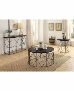 Furniture Of America Humfrey Round Coffee Table -Costway Shop 17829793 fpx