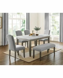 Furniture Emily Marble Dining Table -Costway Shop 17997087 fpx