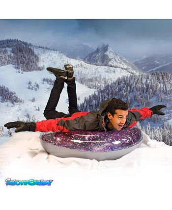 SnowCandy Glitter Galaxy Deep Space Jumbo Snow Tube PoolCandy SnowCandy Glitter Galaxy Deep Space Jumbo Snow Tube -Costway Shop