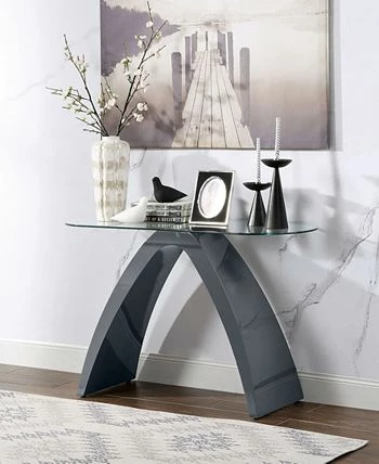 Furniture Of America Ouyen Oval Sofa Table 4 Furniture Of America Ouyen Oval Sofa Table - Image 2