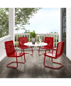 Crosley Bates 5 Piece Outdoor Dining Set 8 Crosley Bates 5 Piece Outdoor Dining Set -Costway Shop 18207431 fpx