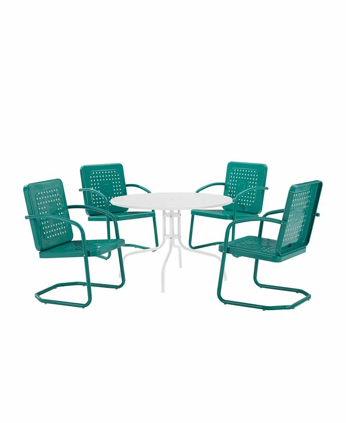 Crosley Bates 5 Piece Outdoor Dining Set 3 Crosley Bates 5 Piece Outdoor Dining Set
