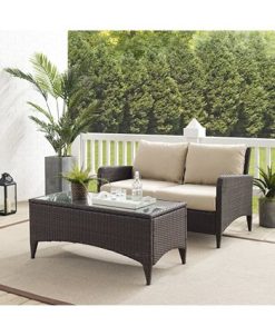 Crosley Kiawah 2 Piece Outdoor Wicker Chat Set 4 Crosley Kiawah 2 Piece Outdoor Wicker Chat Set -Costway Shop 18207742 fpx