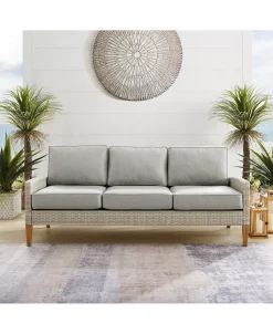 Crosley Apella Outdoor Wicker Sofa -Costway Shop 18207818 fpx