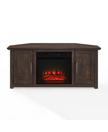 amden 48 Corner TV Stand With Fireplace Crosley Amden 48 Corner TV Stand With Fireplace -Costway Shop